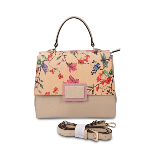 Borsa per la stampa di fiori grandi Shopper Mod di Botkier Turnlock