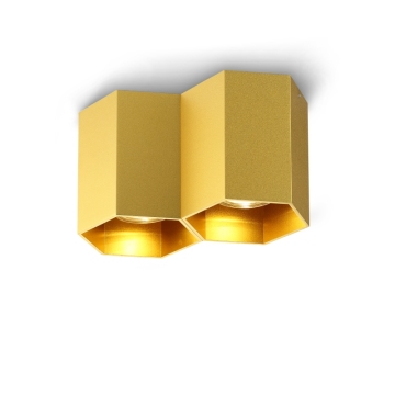 Moderner Aluminiumgold Gu10 führte Licht herunter