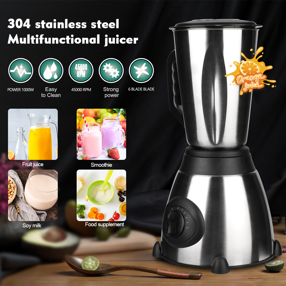 2 In 1 Raf Multifunctional Juicer Food Processor Electric Blender Smoothie  Maker Mixer Spice Coffee Grinder