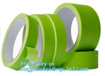 Crepe Paper High Temperature Painters Masking Tape, masking tape jumbo roll suitable for car and wall, Different Color Crepe Pap