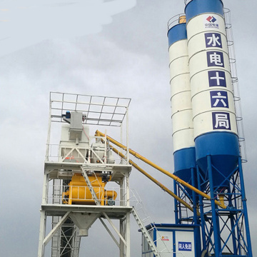 HZS60 Concrete Batching Plant export to Philippines