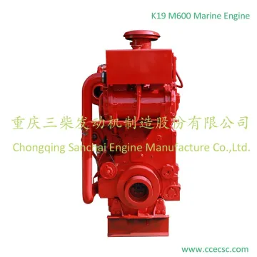 KTA19 Series ISO9001 Approved Marine Engine