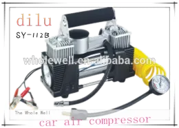 Car air compressor, heavy duty air compressor, air pump,tire inflator, 2*cylinders air compressor