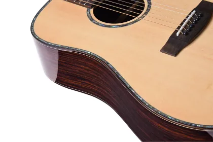 41 inch D body shape solid acoustic guitar