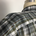 OEM plaid men Office leisure green shirt