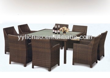 outdoor patio furniture,rattan garden furniture,steel garden furniture outdoor dining and table chairs set,tiles mosaic surface,