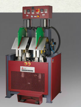 Xx0555 double knife vamp shaping machine with hot and cold