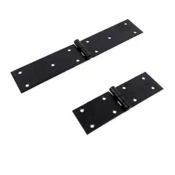 Black Metal Hardware Iron Steel Heavy Duty Pivot Door & Window Hinges for Furniture Cabinets