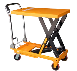 mini hand hydraulic single scissor lift table
