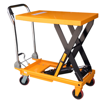 mini ręcznie hydrauliczny stół podnoszący pojedynczy nożyczki