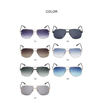 2024 New Arrival Pilot Sun Glasses UV400 Famous Brands Sunglasses