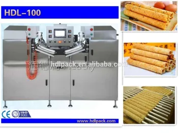 Electrial driven egg roll full automatic making machine