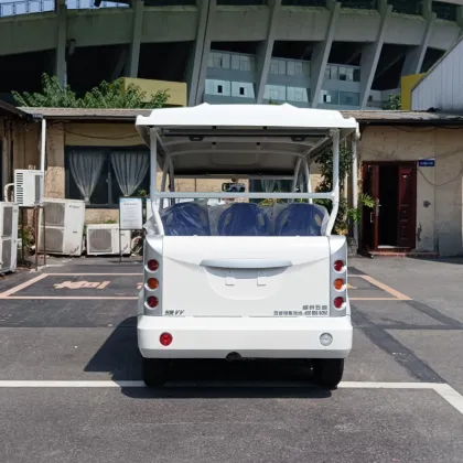 8-seater open lead-acid pure electric car