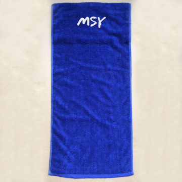 Cotton Towels With Hooded Cotton gym towel with zipper pocket sports towel Factory