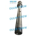 OZM80 Conical Type Single Screw and Barrel for Recycled HDPE, LDPE Film Pelleting