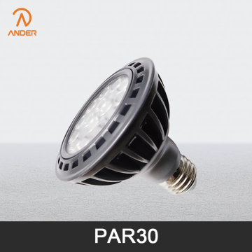 Elegant Decorative PAR30 15W Warm LED Spotlight Fixtures