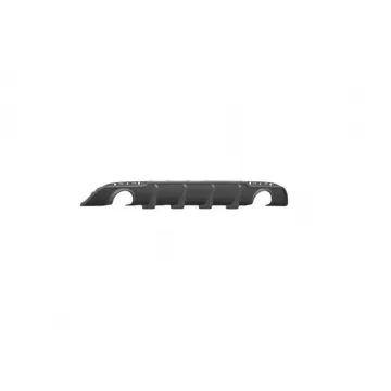 ROCK Style Rear Diffuser Lip Car Bumper with Round Tips for Chrysler (2016-2023)