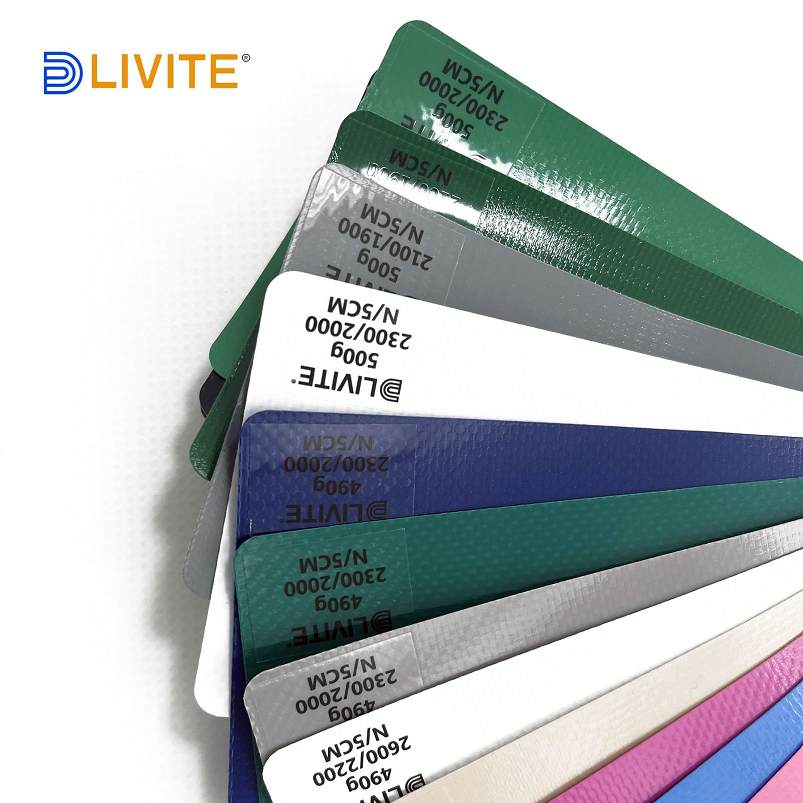 Livite 550gsm in tessuto in PVC Tarpaulin