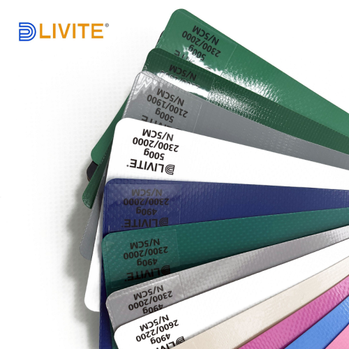 Livite 550GSM PVC матасы Тарпаулин