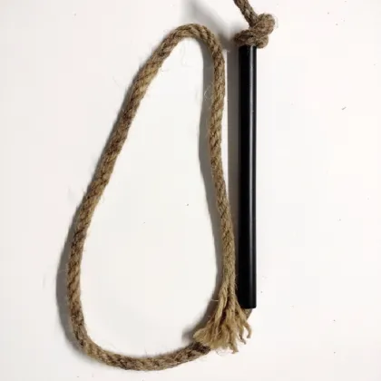 HempTinderParaffin Fire Rope for Mountaineering and Camping Survival