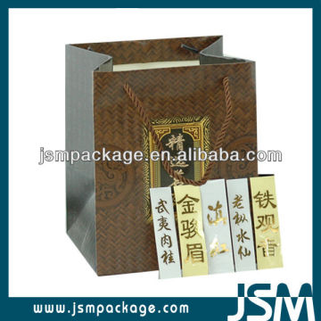 Paper bag tea packaging custom printing chinese wholesale