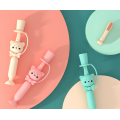 Wholesale Bear Shaped Soft Bristles Silicone Toothbrush