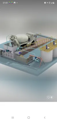 Zero Emission System for Mixing Plant