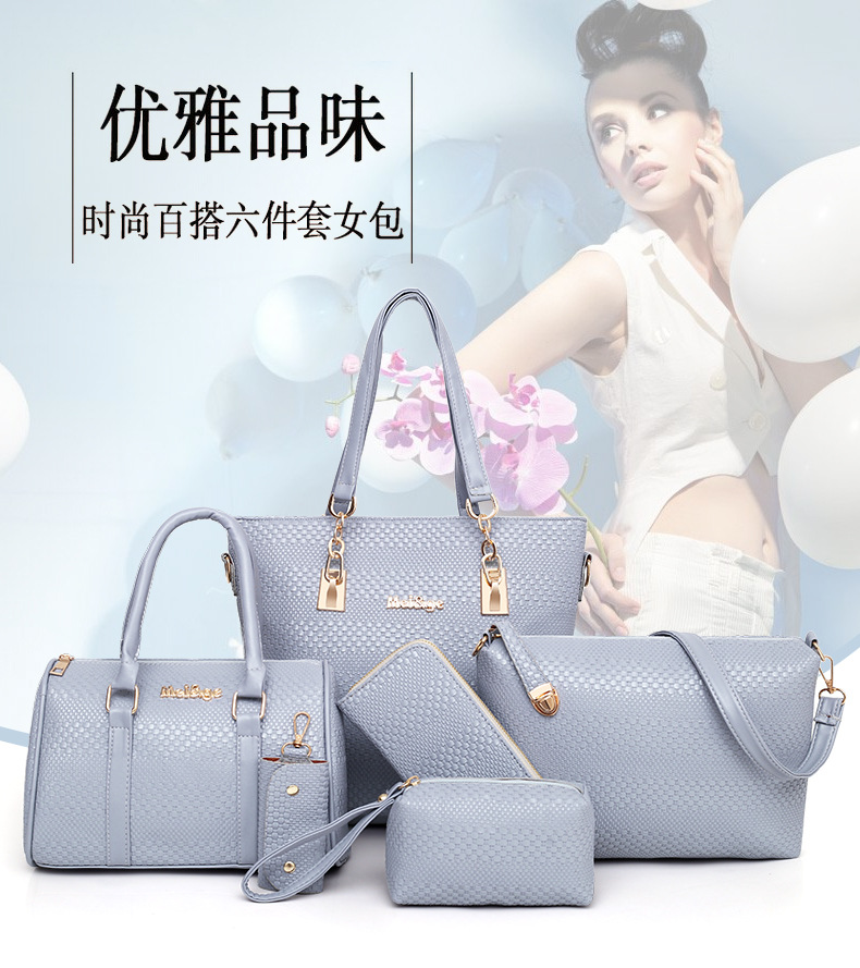 Wholesale Designer Genuine PU Tote Fashion Ladies Handbags