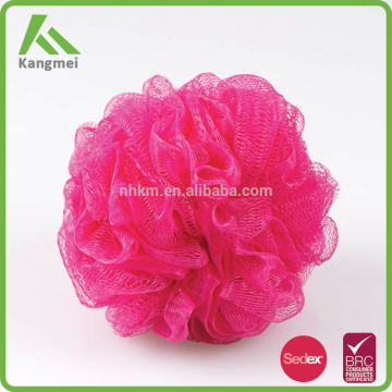new design colorful flower nylon body sponge