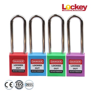 Long Shackle Steel Loto Locks Safety Locklock