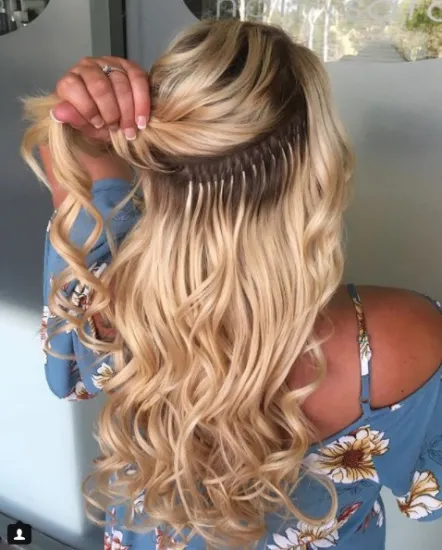 Alibaba Online Shopping: 100% Human Straight Hair, 100g per Pack, Malaysian Micro Loop Hair Extension