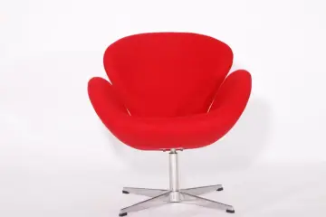 Designer Cashmere Swan Chair by Arne Jacobsen
