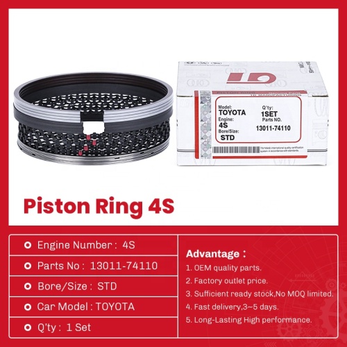 Toyota Diesel Parts 4S Rings 13011-74110