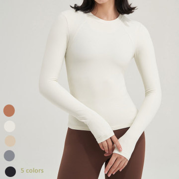 New Long Sleeve Women Sports Equestrian Tops