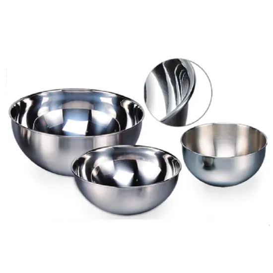 Kitchen Set Stainless Steel Salad Bowl