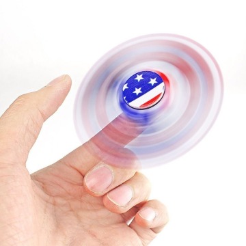 Tri-Spinner Fidget Toy EDC Focus Toy with the New Technology Silent Soft-Closing Bearing