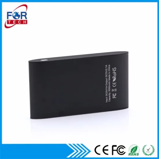 Elegant In Style Portable Free Energy Phone Charger 5000mah Slim for Ipod,Nokia,Samsung