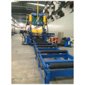 h beam assemble welding and straightening machine