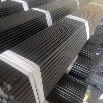 Черный твердый стержень POM-C диаметром 6 мм для точного машиностроения