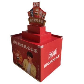 Eco-Friendly Large Paper Pile Display Cabinet