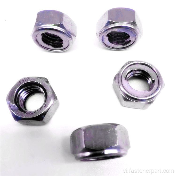 Kích thước tiêu chuẩn Kim loại Fingerboard Lock Nuts Self Wheel