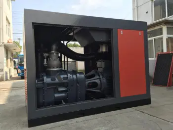 Direct Drive Two Stage Screw Compressor 40HP 30KW With High Efficiency