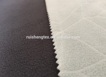 100D embossed bonded tpu bonded 100D fleece
