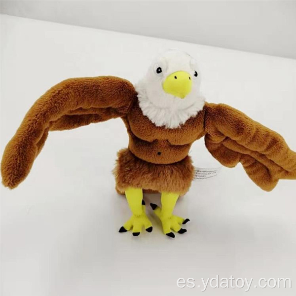 Lindos juguetes de animales de águila de lujoso