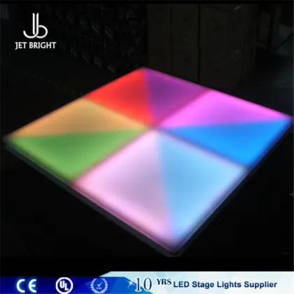 Color change led dance floor mat