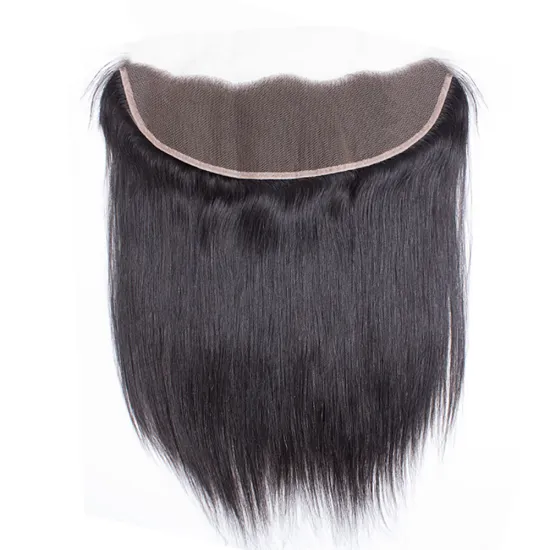 Huashuo Highest Discounts Factory Price Remy Hair Extensions 13X4 Lace Frontal With Baby Hair Straight Frontals For Black Woman