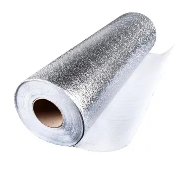Self-adhesive Cabinet Kitchen Oil-proof Stickers High Temperature / Stove With Anti-smoke Tile Wall Stickers / Aluminum Foil Ti