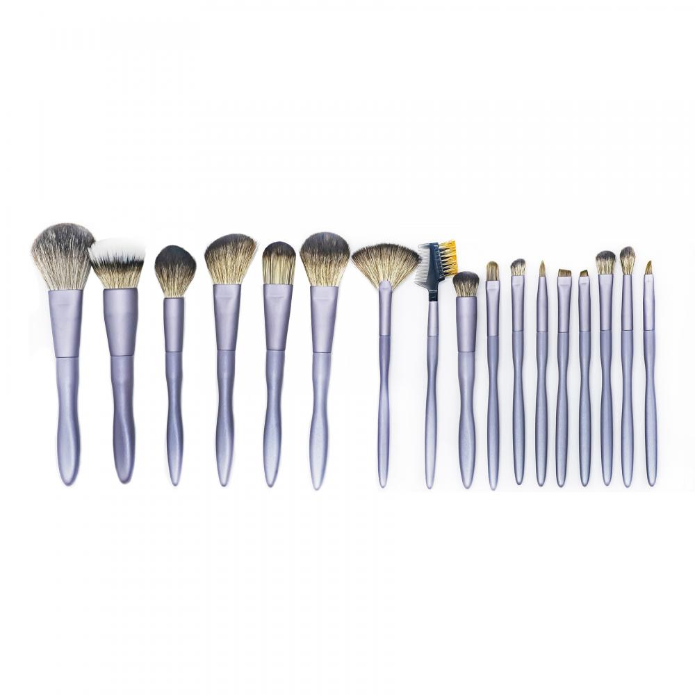 Grand ensemble de brosses de maquillage professionnel de 17 PCS