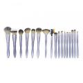 Großer 17 PCs professionelles Make -up -Pinsel -Set