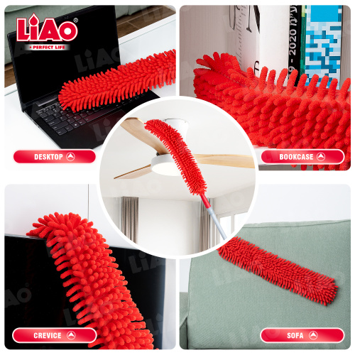 Espanador de limpeza de microfibra chenille